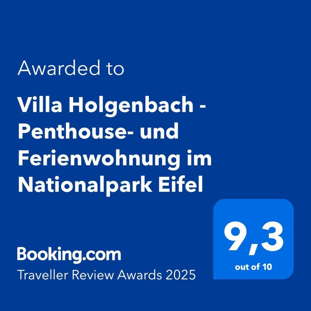 Villa Holgenbach - Penthouse- Und Ferienwohnung Im Nationalpark Eifel Schleiden Exterior foto